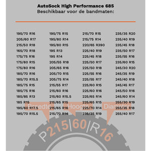 AutoSock High Performance 685