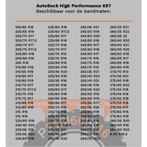 AutoSock High Performance 697